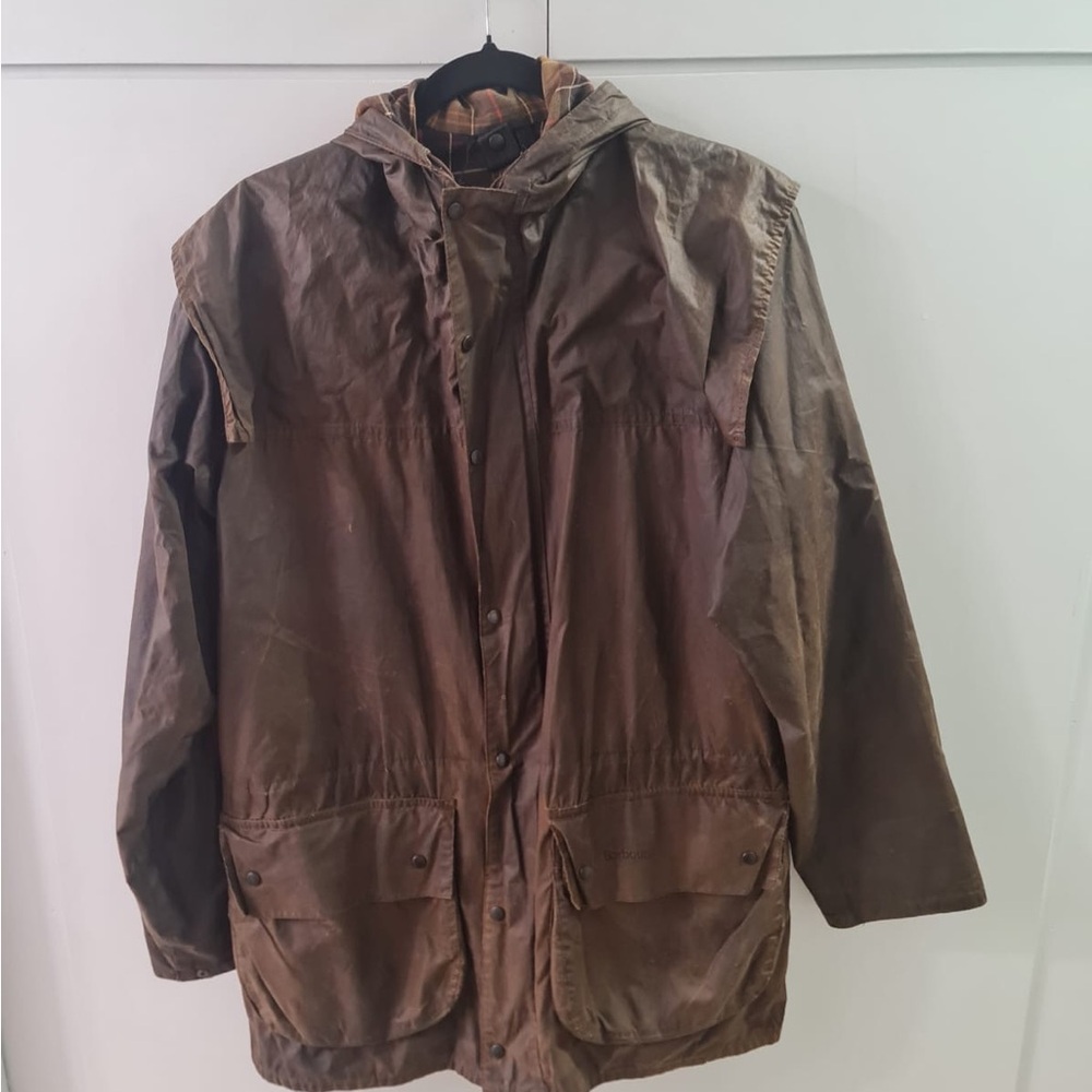 Barbour Brown Military Field Jacket
